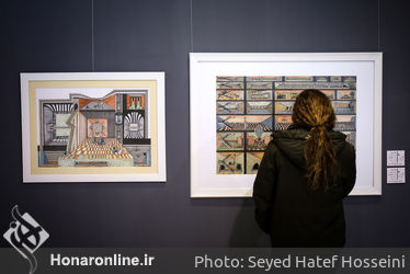 نمایشگاه هفتمین دوسالانه نقاشی دامون‌فر در گالری پردیس ملت