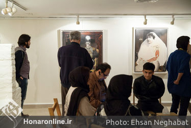 نمایشگاه نقاشی‌های هادی فراهانی در گالری گلستان