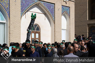 مراسم سنتی مذهبی قالیشویان در مشهد اردهال کاشان