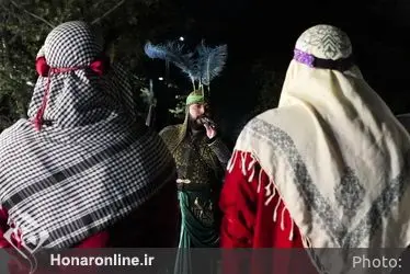 تعزیه «حر ریاحی» در مقابل تالار وحدت