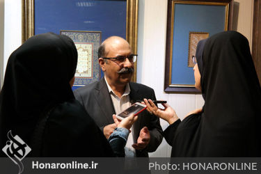 نمایشگاه دستخط پنج در فرهنگسرای بانو