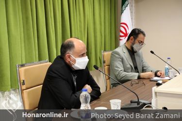 مراسم معرفی محمود شالویی به عنوان «سرپرست معاونت امور هنری»