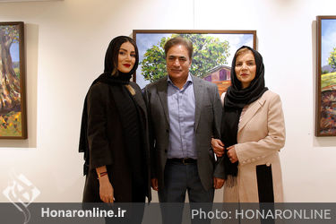 نمایشگاه نقاشی ناهید جعفری در گالری بهارک