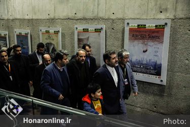بازدید وزیر فرهنگ از جشنواره سینماحقیقت 