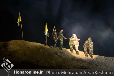 نمایش میدانی «جان فدا» در بوستان ولایت تهران