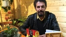 Iranian translator Kayhan Bahmani working on Colin McGinn’s “Shakespeare’s Philosophy”