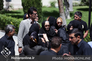 مراسم تشییع پیکر زنده یاد پرویز بهرام