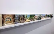 Manijeh Akhavan painting exhibition at O Gallery 
