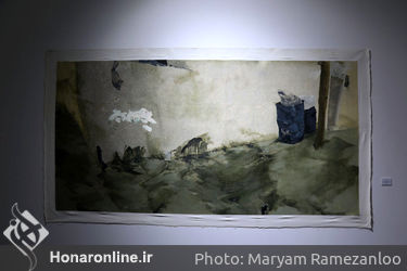 نمایشگاه نقاشی بیژن اخگر در گالری اعتماد نگارستان