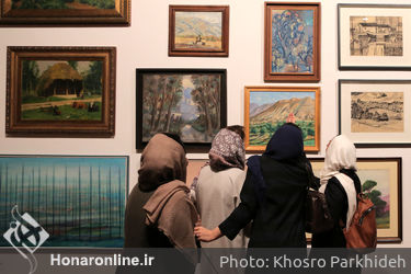 افتتاح نمایشگاه  76 هنرمند در 70 سال اخیر در فرهنگسرای نیاوران