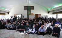 سومین روز از مراسم عزاداری اباعبدالله الحسین (ع) در معاونت هنری وزارت ارشاد