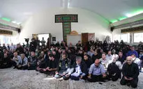سومین روز از مراسم عزاداری اباعبدالله الحسین (ع) در معاونت هنری وزارت ارشاد
