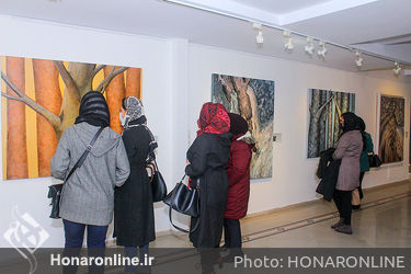 نمایشگاه آثار پرستو حسنی در گالری شکوه