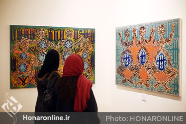  نمایشگاه نقاشی احد مظفری کاکاوند در گالری آرت سنتر 