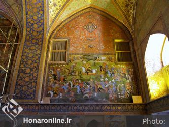 فرسک و نقاشی دیواری در تاریخ معماری ایران