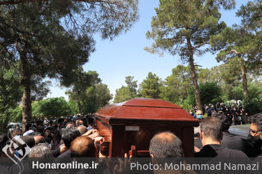  تشییع پیکر علی مرادخانی، معاون سابق امور هنری وزارت فرهنگ و ارشاد اسلامی