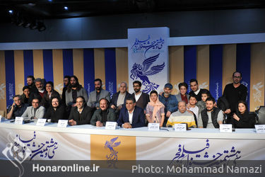  نشست فیلم خورشید در دهمین روز سی و هشتمین جشنواره فیلم فجر در پردیس ملت 