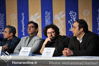  نشست فیلم خورشید در دهمین روز سی و هشتمین جشنواره فیلم فجر در پردیس ملت 