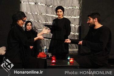 نمایش اسپانیایی (از تپش افتاده) در تماشاخانه جمشید مشایخی