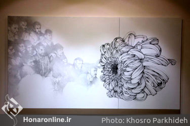 نمایشگاه نقاشی های مژگان بختیاری در گالری اثر