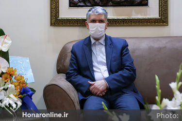 دیدار سیدعباس صالحی با خانواده مرحوم استاد پیشکسوت موسیقی  عبدالوهاب شهیدی