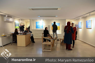 نمایشگاه نقاشی فهیمه امینی در گالری گلستان
