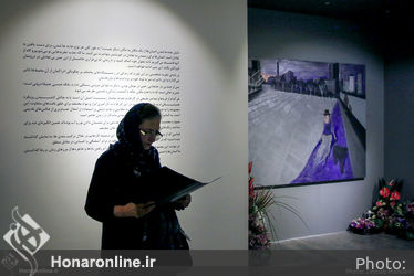 نمایشگاه نقاشی‌های نازنین افشار در گالری شیرین