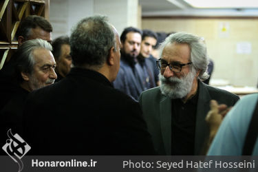 مراسم یادبود "عزت الله انتظامی" در مسجد جامع شهرک غرب