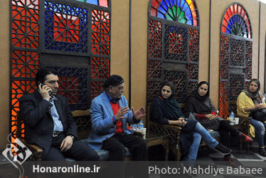 ورکشاپ نقالی دکتر پرویز ممنون در موسسه توسعه هنرهای معاصر