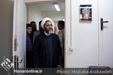 نشست حجت‌الاسلام احمد مازنی، عضو کمیسیون فرهنگی مجلس شورای اسلامی با اعضای خانه تئاتر