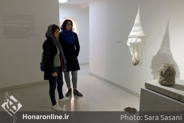 افتتاحیه نمایشگاه آثار شیرین ملت گهر در گالری آران