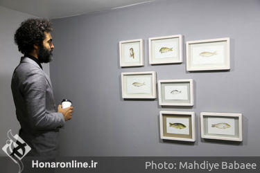 افتتاحیه نمایشگاه میرمحمد فتاحی در گالری زیرزمین دستان
