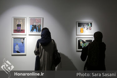 نمایشگاه آثار الیکا هدایت در گالری دستان+2