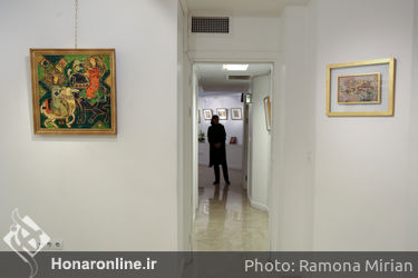 نمایشگاه آثار زنده یاد صادق تبریزی درنگارخانه بهنام دهش پور