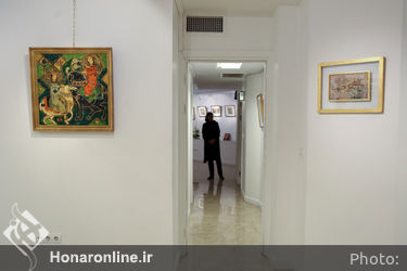 نمایشگاه آثار زنده یاد صادق تبریزی درنگارخانه بهنام دهش پور