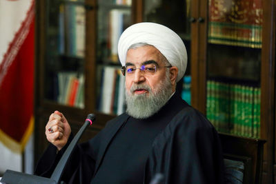 Pres. Rouhani expresses condolence over loss of Ezzatolah Entezami