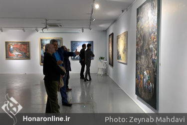 نمایشگاه نقاشی مراد فتاحی در گالری گویا