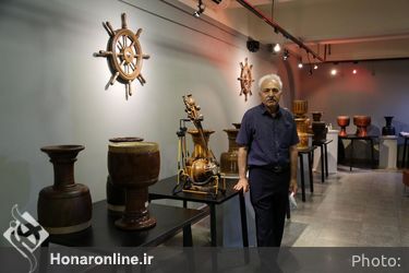 افتتاحیه نمایشگاه هنرهای سنتی در فرهنگستان هنر