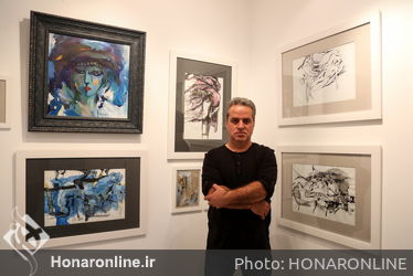 نمایشگاه طراحی و تصویرسازی‌های پرویز لطف‌الهی در گالری ویستا پلاس