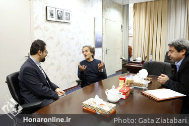 بازدید سید محمد مجتبی حسینی از تمرینات ارکستر سمفونیک تهران