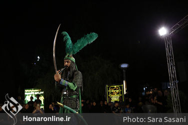 تعزیه‌خوانی در خانه هنرمندان 3