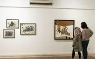 حیوانات و دیوهای کهن ایرانی در نقاشی‌های ساناز حائری