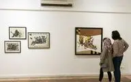 حیوانات و دیوهای کهن ایرانی در نقاشی‌های ساناز حائری