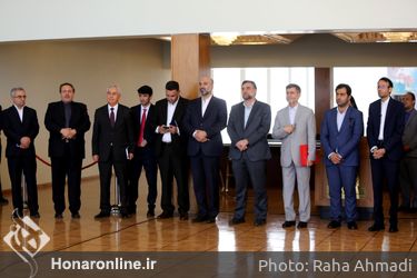 دیدار وزیر فرهنگ و ارشاد اسلامی با وزیر فرهنگ تاجیکستان در تالار وحدت 