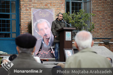 مراسم تشییع پیکر "حسن حاجی نوری" در خانه هنرمندان