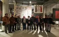 گروه نقاشان سپند در گالری دیدی / نمایشگاه نصرالهی، جابلو و اعظم‌زاده در خاص‌ترین موزه ایران