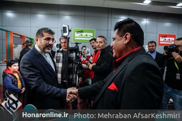 بازدید وزیر فرهنگ از جشنواره سینماحقیقت 