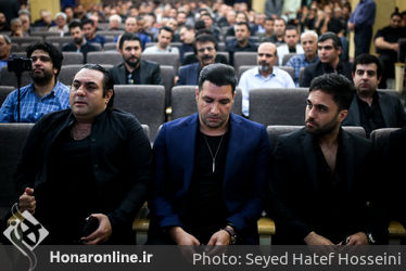 مراسم ختم زنده‌یاد بهنام صفوی در مسجد جامع شهرک غرب