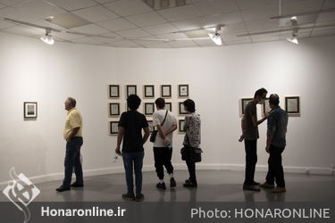 نمایشگاه آثار محمدحسین تیکدری‌نژاد با عنوان «بالقلم» در گالری پاییز خانه هنرمندان ایران