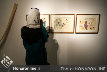 نمایشگاه نقاشی‌های نرگس موسوی در طراحان آزاد